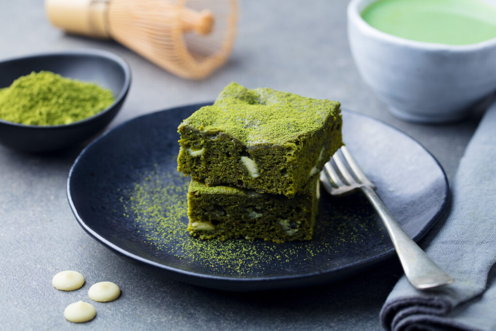 matcha brownies